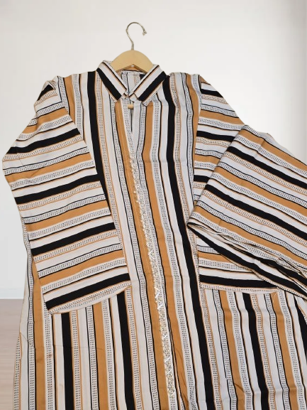 Urban Chic Vertical Stripe 3-Piece Ensemble