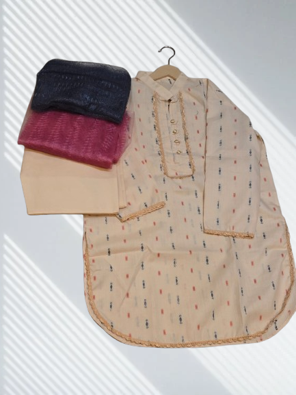 Vintage Peach Petal 3-Piece Boutique Suit