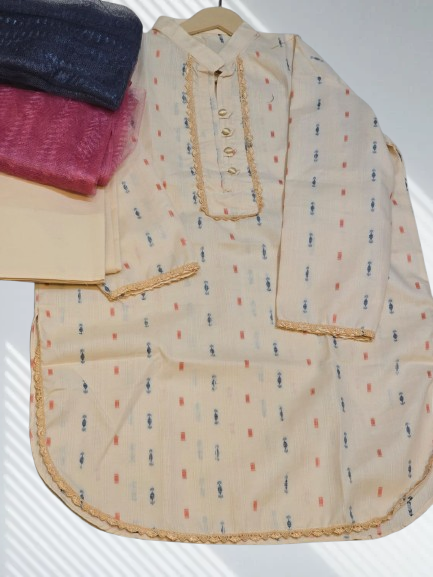 Vintage Peach Petal 3-Piece Boutique Suit