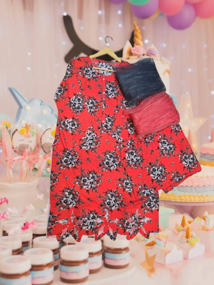 Floral Radiance Festive Kurta Set