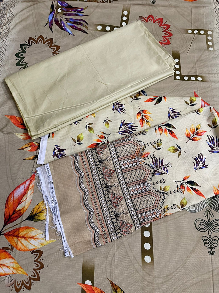 Sienna Bloom – 3-Piece Printed Lawn Suit