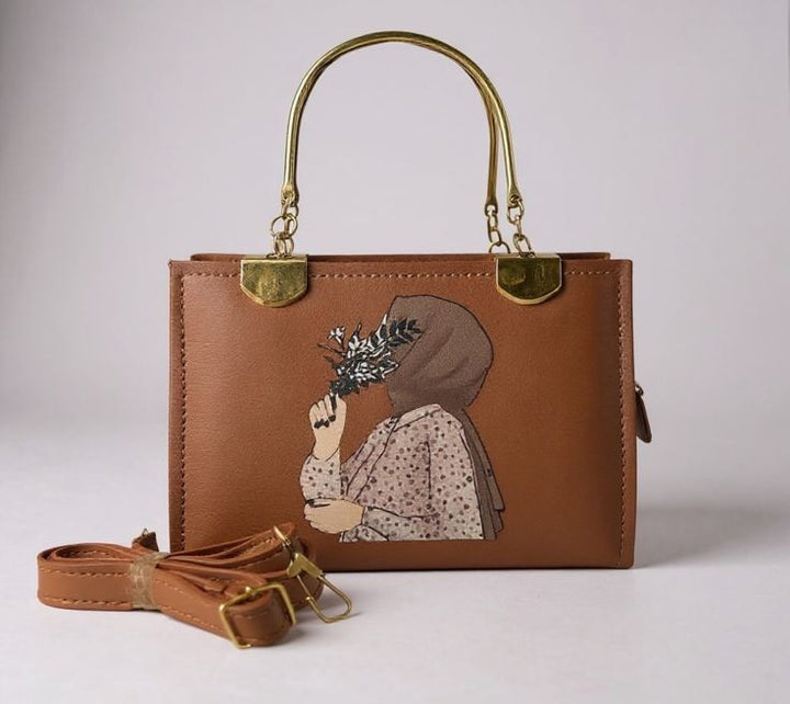 Grace & Bloom – Artisanal Illustration Handbag