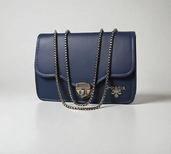 Midnight Navy Luxury Crossbody Bag