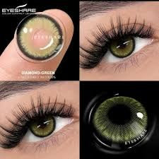 Diamond-Green – High-Definition Color Contact Lenses