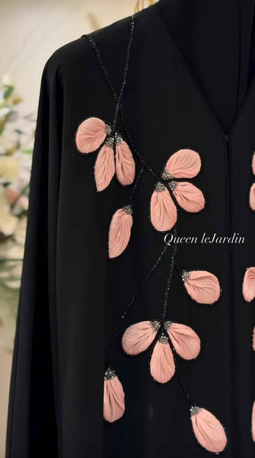 Verdant Bloom Abaya