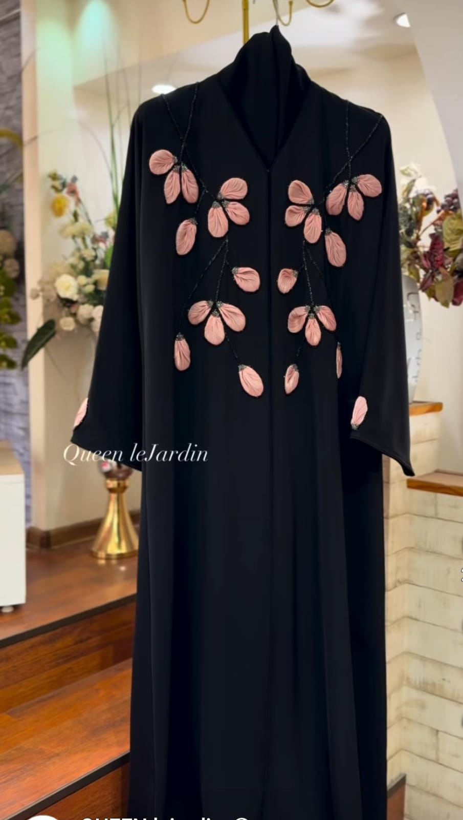 Verdant Bloom Abaya