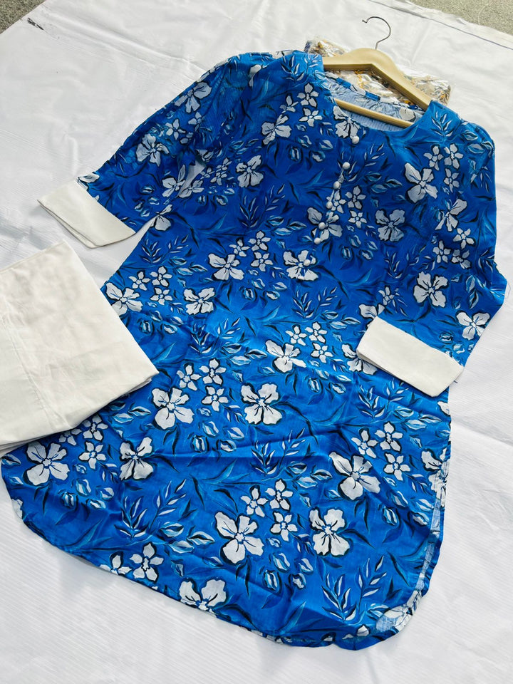 Snowdrift Blossom 2-Piece Stitched Suit