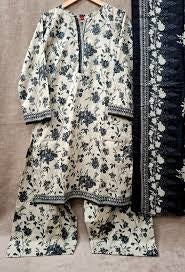 Premium Stitched 2-Piece Digital Print Lawn Suit