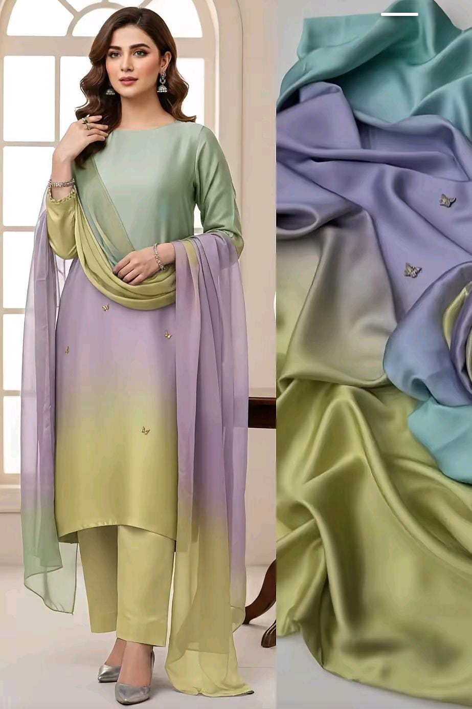 Enchanted Ombré Silk Set