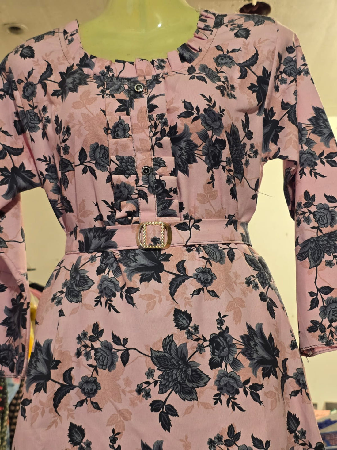 Midnight Romance Heart Print Maxi